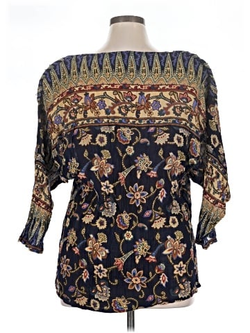 Casual Corner 3/4 Sleeve Blouse (view 2)