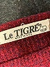 Le Tigre Tweed Burgundy Pullover Sweater Size L - photo 7