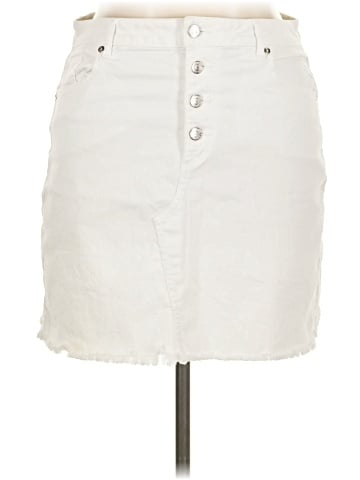 Ann Taylor LOFT Denim Skirt (view 1)