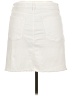 Ann Taylor LOFT Solid White Denim Skirt Size 14 - photo 2