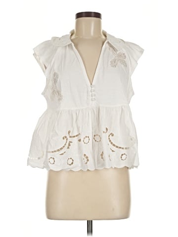 Anthropologie Short Sleeve Blouse (view 1)