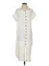 Unbranded 100% Polyester White Casual Dress Size S - photo 1