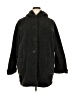 Woman Within 100% Polyester Black Coat Size 22 (1X) - photo 1