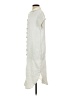 Unbranded 100% Polyester White Casual Dress Size S - photo 5