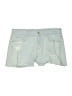 Old Navy Hearts Blue Denim Shorts Size 6 - photo 1