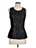 INC International Concepts Black Tank Top Size L - photo 1