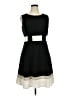 Calvin Klein Color Block Black Casual Dress Size 14 - photo 1
