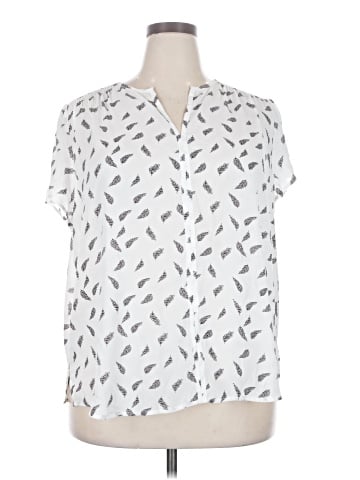 Monday Fun Short Sleeve Blouse (view 1)