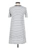BCBGeneration Stripes Gray Casual Dress Size XXS - photo 2