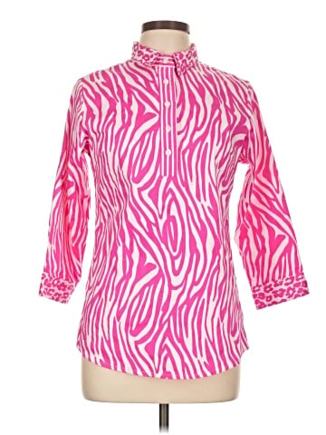 Gretchen Scott Designs 3/4 Sleeve Blouse (view 1)