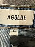 AGOLDE 100% Cotton Hearts Blue Jeans Size 24 waist - photo 7