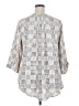 41Hawthorn 100% Polyester Houndstooth Ivory 3/4 Sleeve Blouse Size 2X - photo 2
