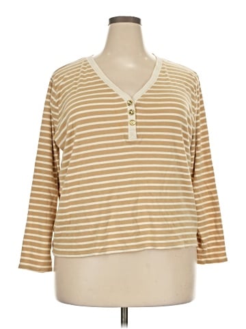 Lauren by Ralph Lauren Long Sleeve Henley (view 1)