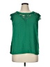 Stitch Fix Green Sleeveless Blouse Size 1X (estimated) - photo 1