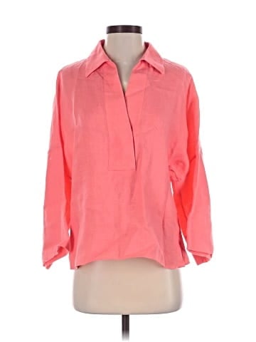 Akris Punto 3/4 Sleeve Button-Down Shirt (view 1)