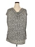 Lane Bryant Gray Short Sleeve Top Size 22 - 24 Plus - photo 1