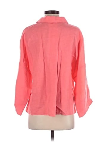 Akris Punto 3/4 Sleeve Button-Down Shirt (view 2)