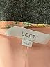Ann Taylor LOFT 100% Polyester Floral Tan Casual Dress Size XS - photo 7