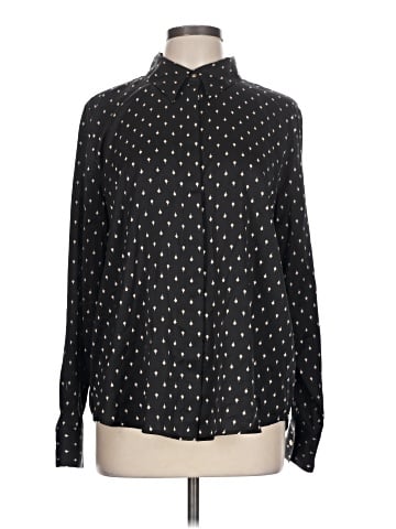 Ann Taylor Long Sleeve Blouse (view 1)