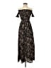 Unbranded Floral Black Casual Dress Size XS - photo 1
