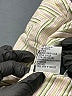 A. Byer Stripes Ivory 3/4 Sleeve Button-Down Shirt Size L - photo 8