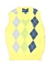 Andy & Evan 100% Cotton Argyle Yellow Sweater Vest Size 18-24 mo - photo 1