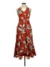 Taylor 100% Polyester Red Casual Dress Size 8 - photo 1