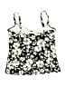 Assorted Brands Floral Black Swimsuit Top Size 12 - photo 2