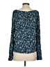 Faherty Blue Long Sleeve Blouse Size XS - photo 2
