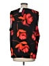 CAbi 100% Polyester Black Sleeveless Blouse Size L - photo 2