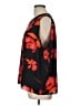 CAbi 100% Polyester Black Sleeveless Blouse Size L - photo 5