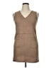 Max Studio Tan Casual Dress Size XL (estimated) - photo 1