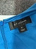 St. John Teal Cocktail Dress Size 8 - photo 7
