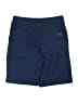 Under Armour 100% Polyester Solid Blue Shorts Size 14 - photo 2