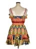 Alexis 100% Polyester Tropical Orange Casual Dress Size XL - photo 2