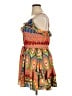 Alexis 100% Polyester Tropical Orange Casual Dress Size XL - photo 5