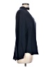 Amanda Uprichard 100% Silk Blue Long Sleeve Silk Top Size L - photo 4