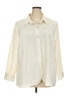 Susan Graver 100% Polyester Ivory 3/4 Sleeve Blouse Size 2X - photo 1