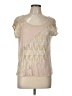 Charlotte Russe Tan Short Sleeve Top Size L - photo 1