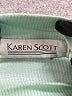 Karen Scott Teal Short Sleeve Top Size M - photo 7