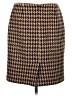 Talbots Houndstooth Brown Casual Skirt Size 8 - photo 2