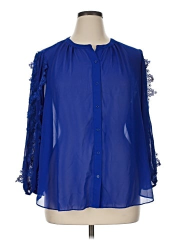 Unbranded 3/4 Sleeve Blouse (view 1)
