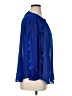 Unbranded Blue 3/4 Sleeve Blouse Size 0X (estimated) - photo 4