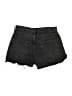 Forever 21 Stars Black Denim Shorts Size 26 waist - photo 2