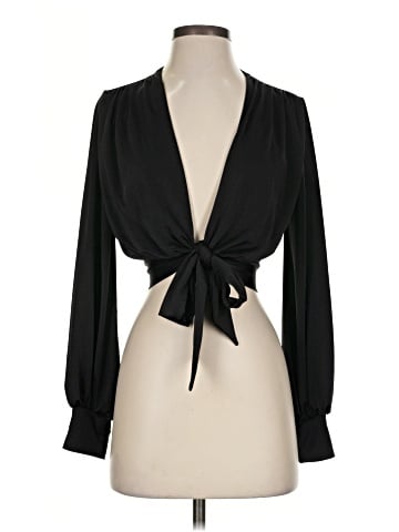 Mind Code Long Sleeve Blouse (view 1)