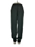 Socialite Solid Green Track Pants Size XS - photo 1