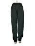 Socialite Solid Green Track Pants Size XS - photo 2