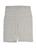 One Step Up Solid Gray Athletic Shorts Size L - photo 1
