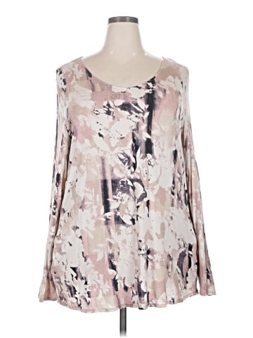 Dana Buchman Long Sleeve Blouse (view 1)