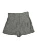 Artisan NY 100% Linen Chevron-herringbone Gray Shorts Size 8 - photo 1